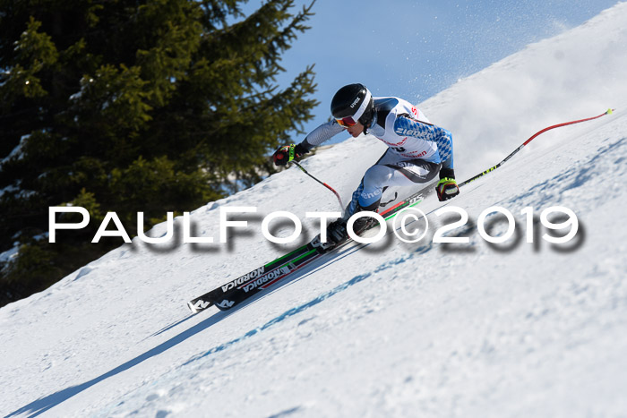 NJC Super-G, Damen + Herren, 21.03.2019