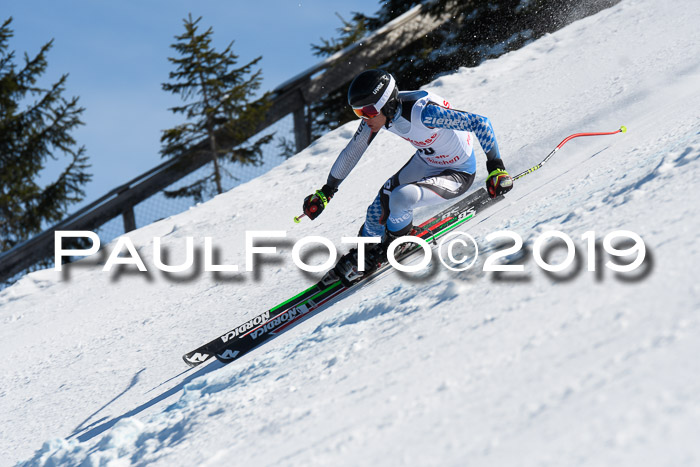 NJC Super-G, Damen + Herren, 21.03.2019