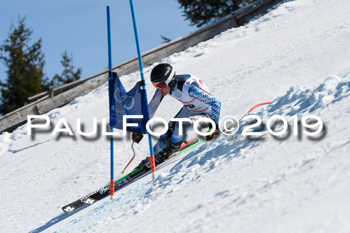 NJC Super-G, Damen + Herren, 21.03.2019