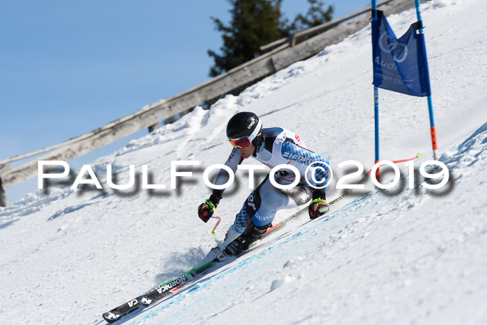 NJC Super-G, Damen + Herren, 21.03.2019