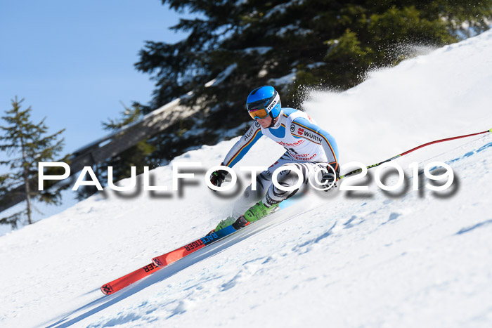NJC Super-G, Damen + Herren, 21.03.2019