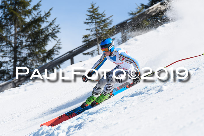 NJC Super-G, Damen + Herren, 21.03.2019