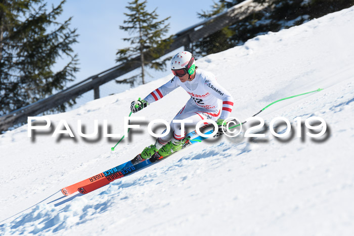 NJC Super-G, Damen + Herren, 21.03.2019