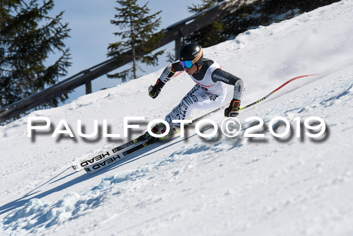 NJC Super-G, Damen + Herren, 21.03.2019