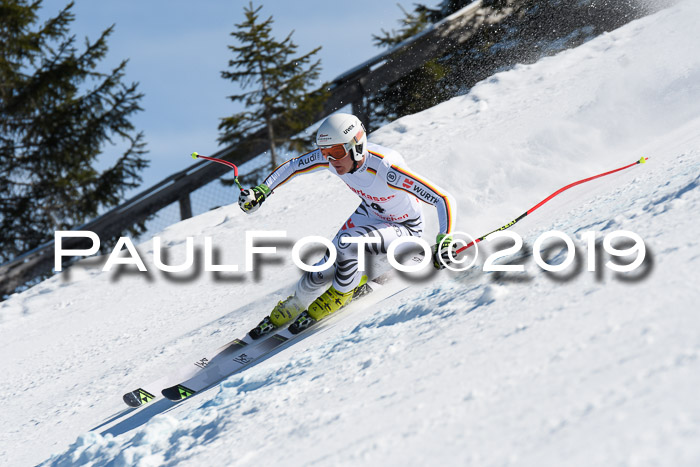 NJC Super-G, Damen + Herren, 21.03.2019
