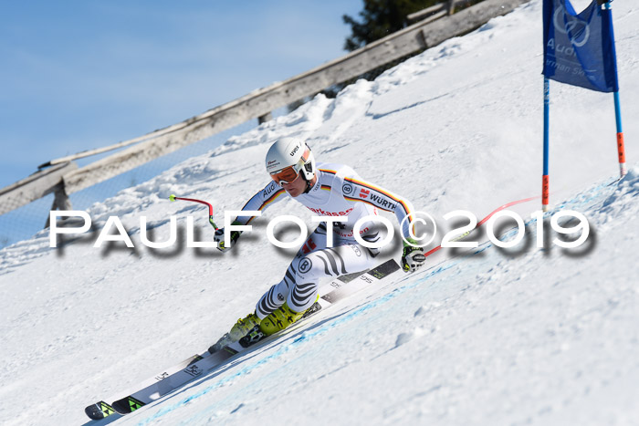 NJC Super-G, Damen + Herren, 21.03.2019