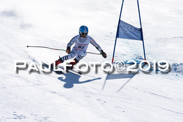NJC Super-G, Damen + Herren, 21.03.2019