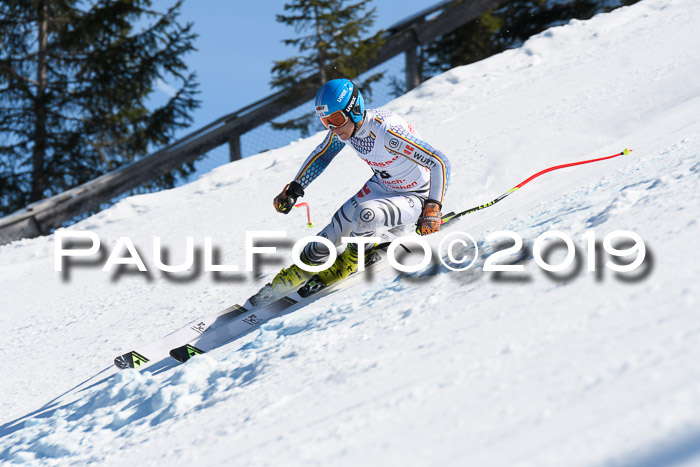 NJC Super-G, Damen + Herren, 21.03.2019
