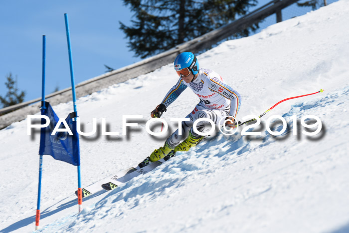 NJC Super-G, Damen + Herren, 21.03.2019