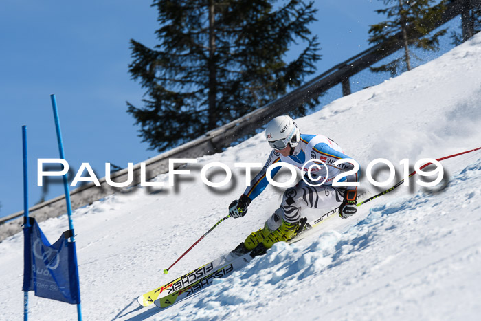 NJC Super-G, Damen + Herren, 21.03.2019