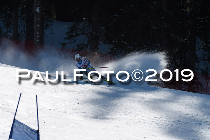 NJC Super-G, Damen + Herren, 21.03.2019