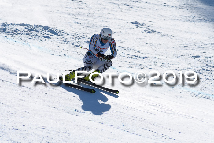 NJC Super-G, Damen + Herren, 21.03.2019