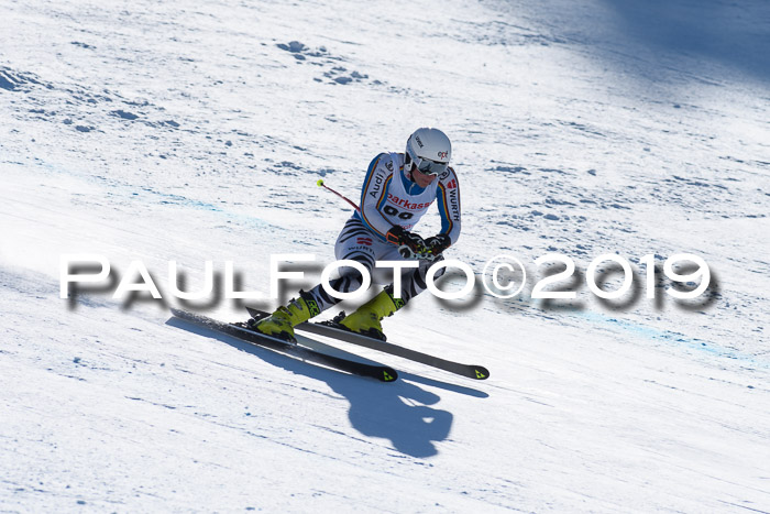 NJC Super-G, Damen + Herren, 21.03.2019