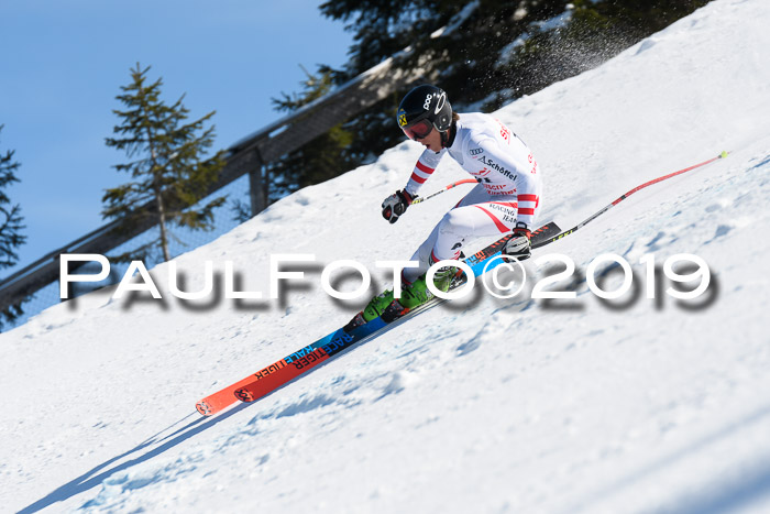 NJC Super-G, Damen + Herren, 21.03.2019