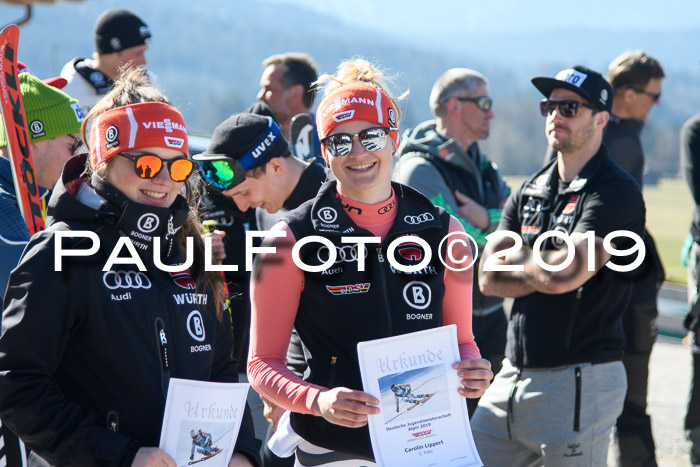 NJC Super-G, Damen + Herren, 21.03.2019