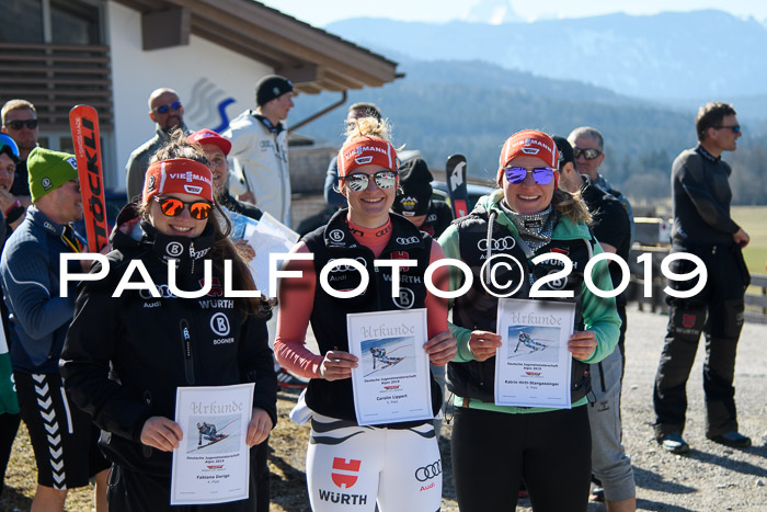 NJC Super-G, Damen + Herren, 21.03.2019