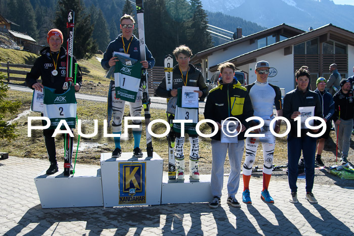 NJC Super-G, Damen + Herren, 21.03.2019