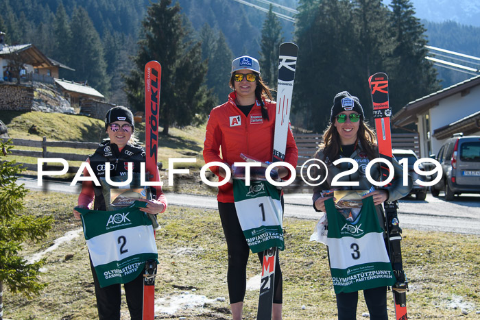 NJC Super-G, Damen + Herren, 21.03.2019