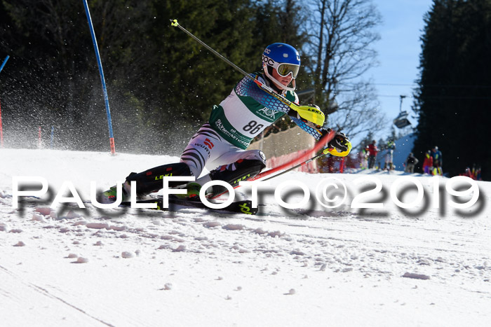 FIS AC + NC AC Slalom Damen + Herren 22.03.2019
