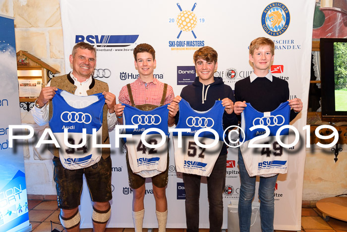 Ski Golf Masters 2019, Bay. Abend