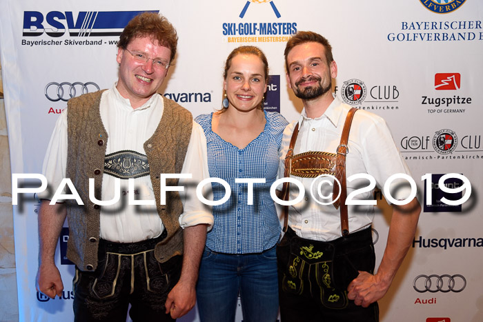 Ski Golf Masters 2019, Bay. Abend