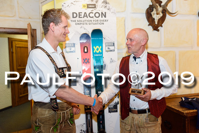 Ski Golf Masters 2019, Bay. Abend