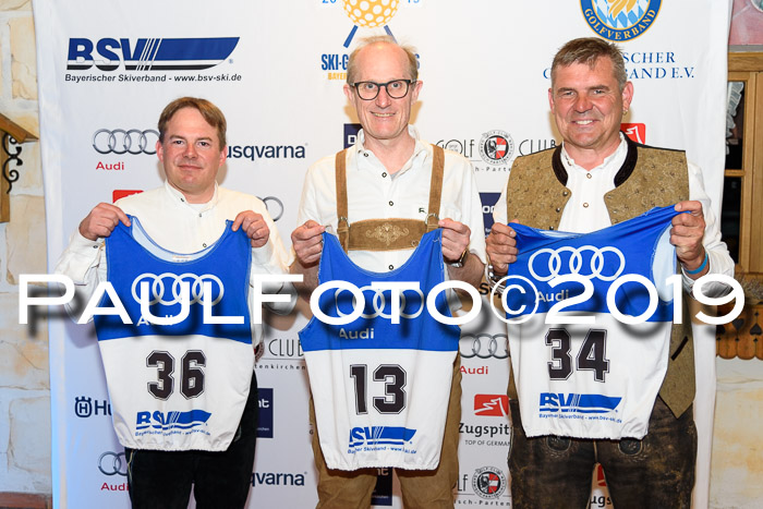 Ski Golf Masters 2019, Bay. Abend