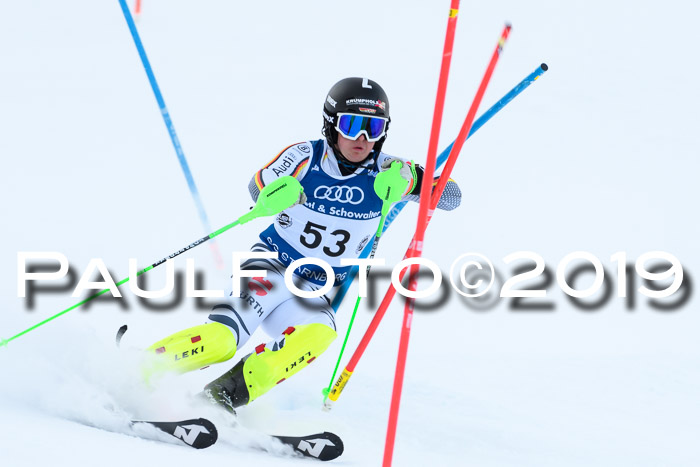 Slalom, NJC AC + FIS L+M