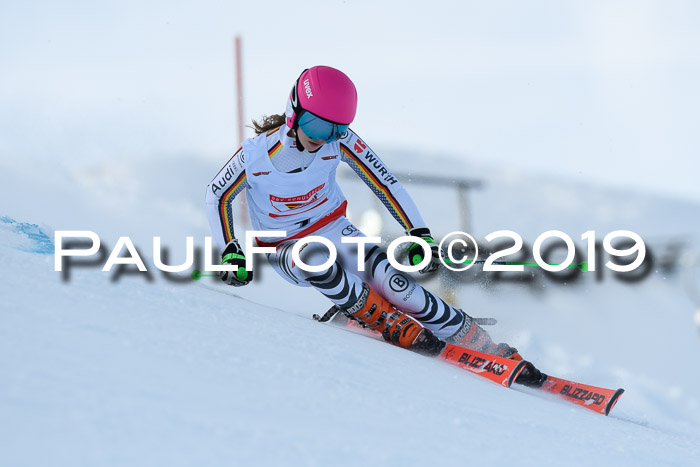 Dt. Schülercup U16 Riesenslalom, 15.12.2019