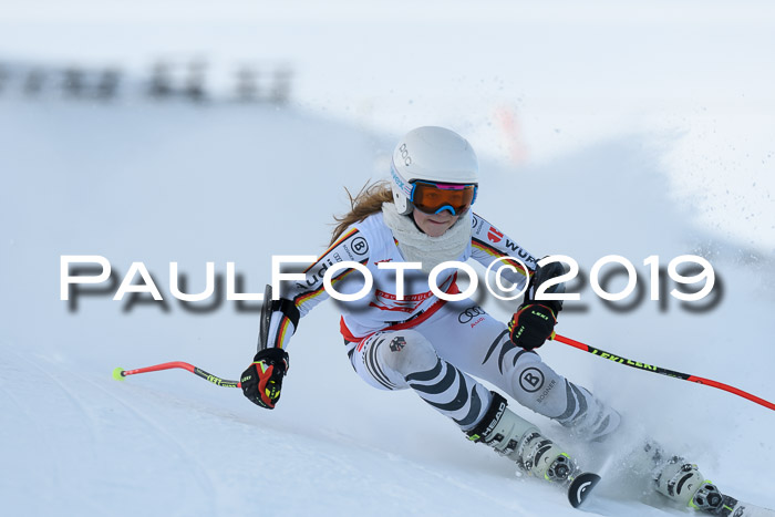 Dt. Schülercup U16 Riesenslalom, 15.12.2019