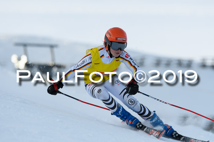 Dt. Schülercup U16 Riesenslalom, 15.12.2019