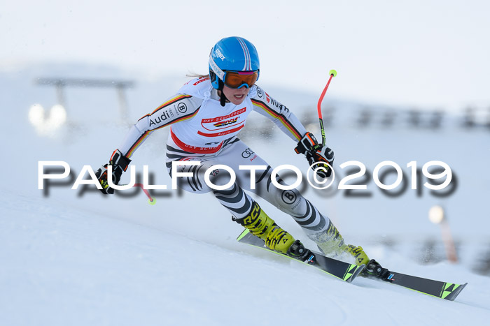 Dt. Schülercup U16 Riesenslalom, 15.12.2019