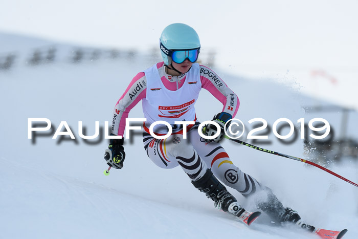 Dt. Schülercup U16 Riesenslalom, 15.12.2019