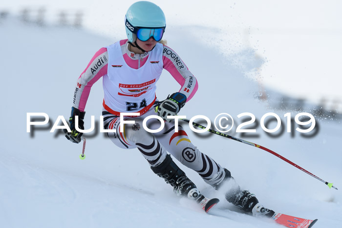 Dt. Schülercup U16 Riesenslalom, 15.12.2019