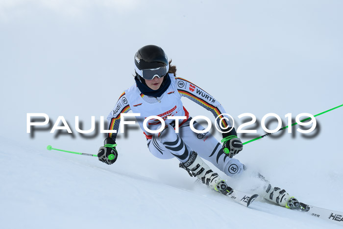 Dt. Schülercup U16 Riesenslalom, 15.12.2019