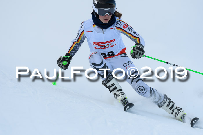 Dt. Schülercup U16 Riesenslalom, 15.12.2019