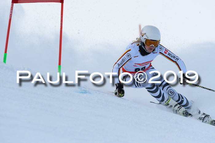 Dt. Schülercup U16 Riesenslalom, 15.12.2019