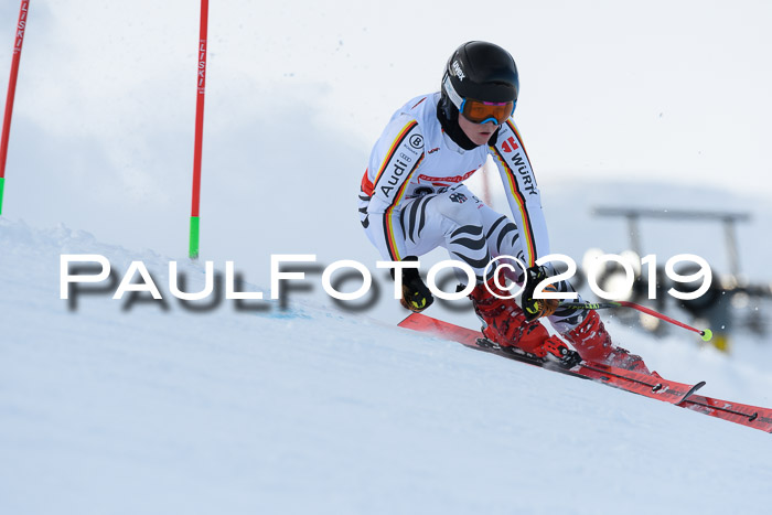 Dt. Schülercup U16 Riesenslalom, 15.12.2019