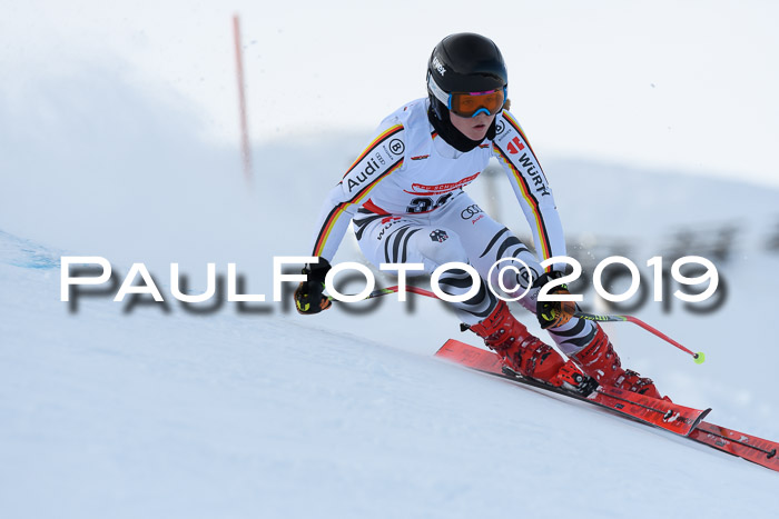 Dt. Schülercup U16 Riesenslalom, 15.12.2019