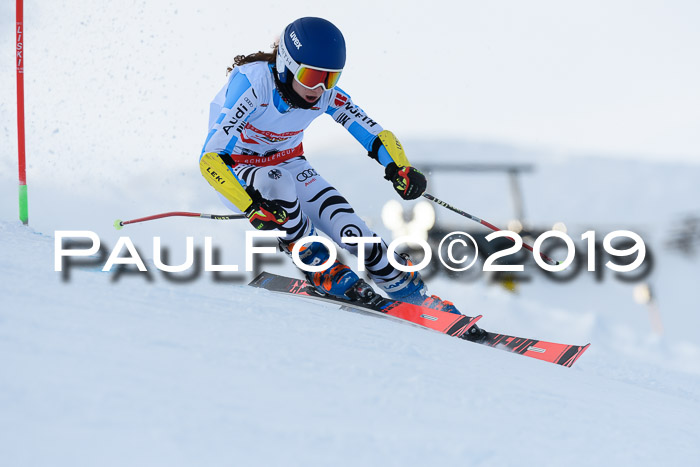Dt. Schülercup U16 Riesenslalom, 15.12.2019