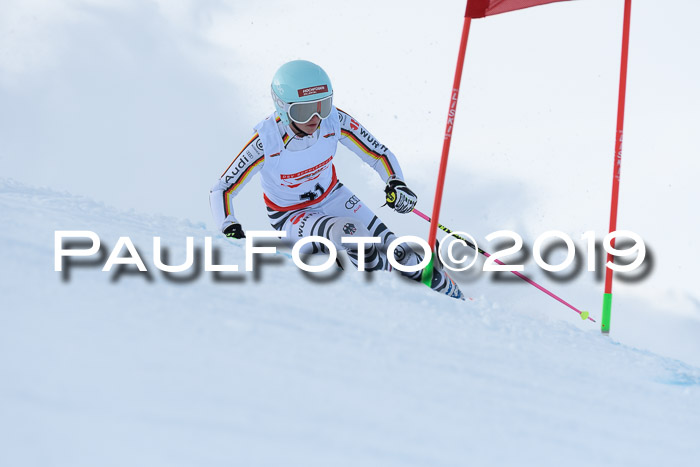 Dt. Schülercup U16 Riesenslalom, 15.12.2019