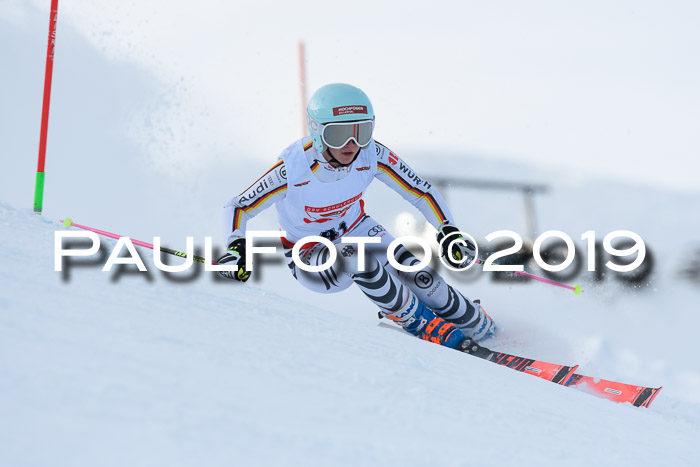 Dt. Schülercup U16 Riesenslalom, 15.12.2019