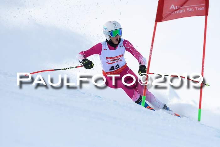 Dt. Schülercup U16 Riesenslalom, 15.12.2019