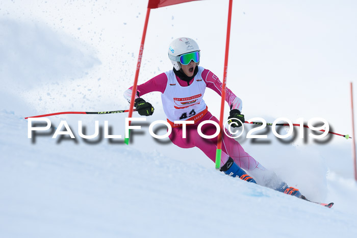 Dt. Schülercup U16 Riesenslalom, 15.12.2019