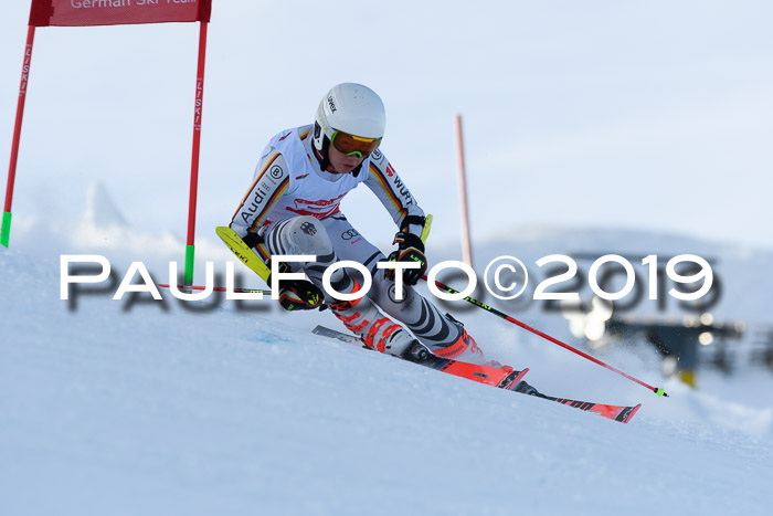 Dt. Schülercup U16 Riesenslalom, 15.12.2019