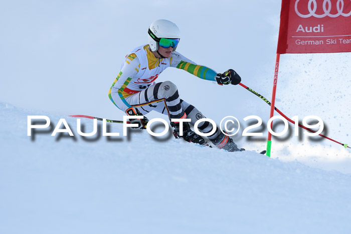 Dt. Schülercup U16 Riesenslalom, 15.12.2019
