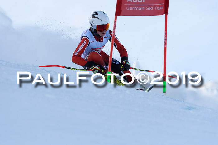 Dt. Schülercup U16 Riesenslalom, 15.12.2019