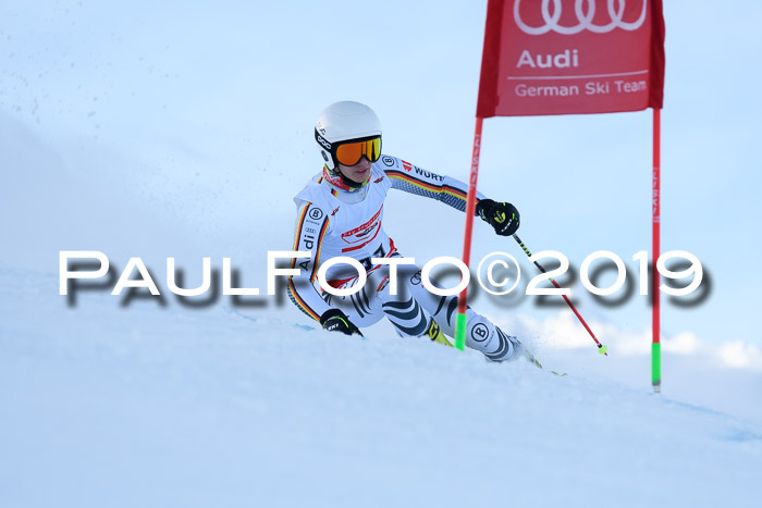 Dt. Schülercup U16 Riesenslalom, 15.12.2019