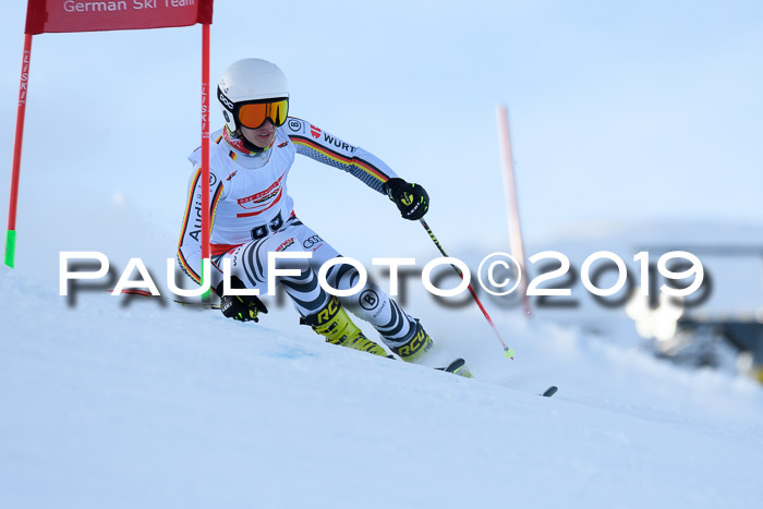 Dt. Schülercup U16 Riesenslalom, 15.12.2019