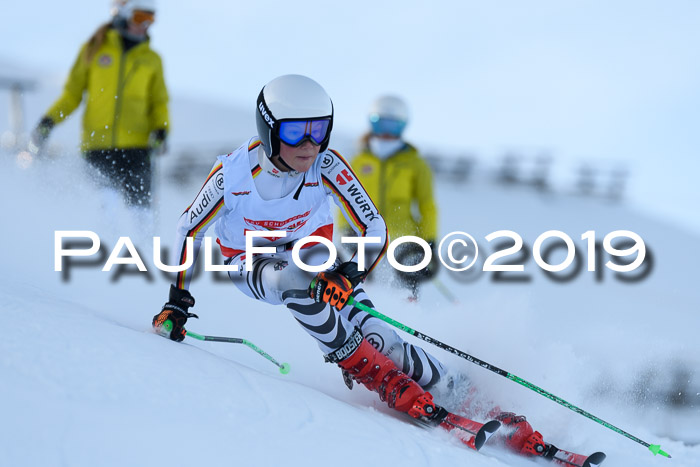 Dt. Schülercup U16 Riesenslalom, 15.12.2019